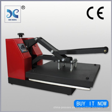 2015 CE aprobó la máquina manual de la prensa del calor de la materia textil para la impresión de la transferencia térmica de la prensa de la sublimación de la máquina HP3802